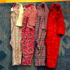 Bundle of 4 Tea Collection Rompers